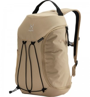 Men's Haglöfs Corker 15 Daypacks & Laptop Backpacks Beige Canada | HR86-784