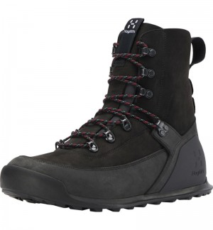 Men's Haglöfs Haglöfs Duality RT1 High Hiking Boots Black Canada | QV92-737