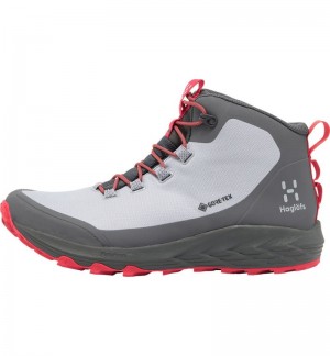 Men's Haglöfs Haglöfs L.I.M FH GTX Mid Hiking Shoes Concrete Canada | RE34-863