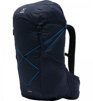 Men's Haglöfs L.I.M 35 Hiking Backpacks Blue Canada | RH46-609