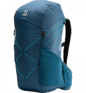 Men's Haglöfs L.I.M 35 Hiking Backpacks Dark Ocean / Blue Canada | WP64-967