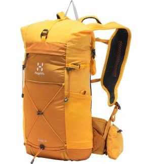 Men's Haglöfs L.I.M Airak 14 Hiking Backpacks Yellow / Yellow Canada | KU68-649