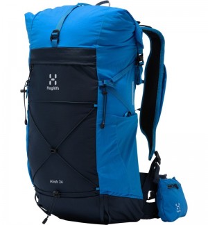 Men's Haglöfs L.I.M Airak 24 Hiking Backpacks Blue / Blue Canada | FG67-124