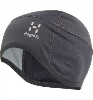 Men's Haglöfs L.I.M Hybrid Windstopper Beanie Beanies Magnetite Canada | HT77-113