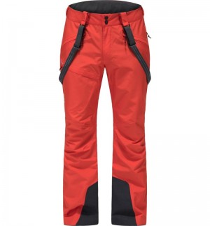 Men's Haglöfs Lumi Form Pant Waterproof Trousers Habanero Canada | XT28-693