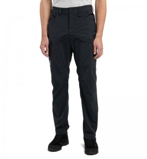 Men's Haglöfs Mid Standard Pant Hiking Trousers Black Canada | YI07-737