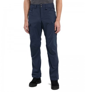 Men's Haglöfs Mid Standard Pant Hiking Trousers Blue Canada | WM79-770