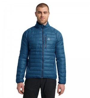 Men's Haglöfs Rapid Mimic Jacket Winter Jackets Dark Ocean Canada | YB41-268