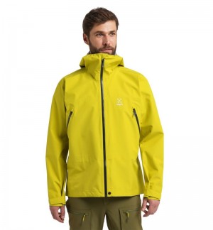 Men's Haglöfs Roc GTX Jacket Windbreaker Aurora Canada | JU80-439