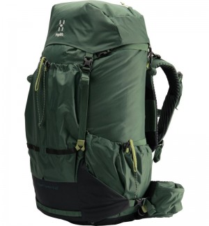 Men's Haglöfs Rugged Mountain Q 60 Backpacks Green / Black Canada | PT77-260