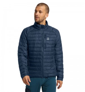 Men's Haglöfs Spire Mimic Jacket Insulated Jackets Blue Canada | BM71-201