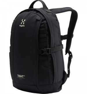 Men's Haglöfs Tight Junior 15 Backpacks Black Canada | ZQ82-058