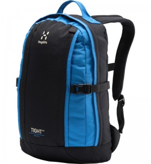 Men's Haglöfs Tight Junior 15 Backpacks Black / Blue Canada | KC60-001