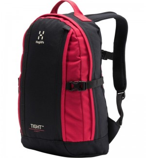 Men's Haglöfs Tight Junior 15 Backpacks Black / Red Canada | VT86-139