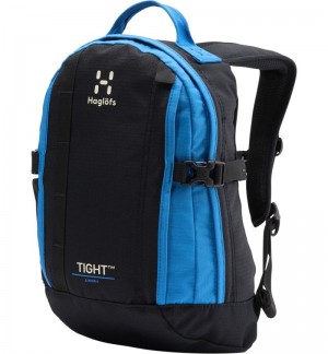 Men's Haglöfs Tight Junior 8 Backpacks Black / Blue Canada | PK18-065