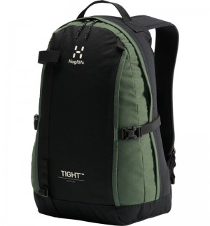 Men's Haglöfs Tight Medium Daypacks & Laptop Backpacks Black / Green Canada | PX33-619