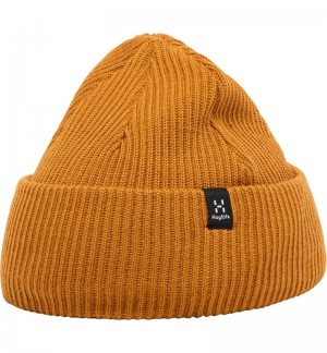 Men's Haglöfs Vassi Beanie Beanies Yellow Canada | UG14-552