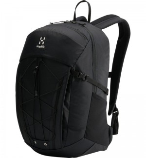 Men's Haglöfs Vide 25 Daypacks & Laptop Backpacks Black Canada | LR96-686