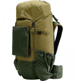 Men's Haglöfs Vyn 70 Hiking Backpacks Green / Olive Green Canada | KQ21-262