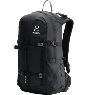 Women's Haglöfs Bäck 28 Hiking Backpacks Black Canada | CY33-428