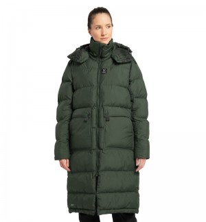 Women's Haglöfs Furudal Mimic Parka Insulated Jackets Green / Green Canada | WH00-845