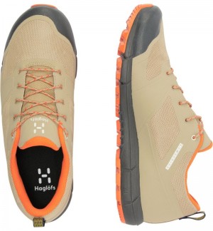 Women's Haglöfs Haglöfs L.I.M Proof Low Hiking Shoes Beige / Magnetite Canada | BY79-272