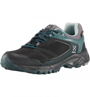 Women's Haglöfs Haglöfs Trail Fuse GTX Low Hiking Shoes Green / Black Canada | PH88-432