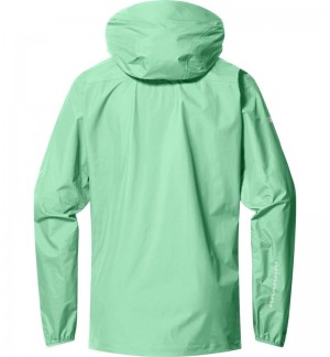 Women's Haglöfs L.I.M GTX II Jacket Windbreaker Mint Canada | YA34-937