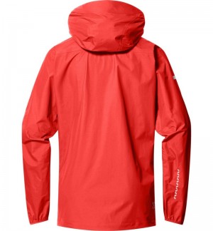 Women's Haglöfs L.I.M GTX II Jacket Windbreaker Red Canada | WV73-932