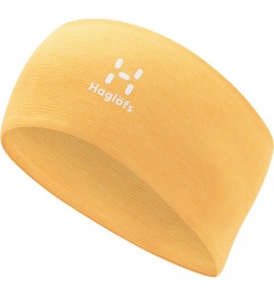 Women's Haglöfs Mirre Headband Headband Yellow Canada | QM75-462