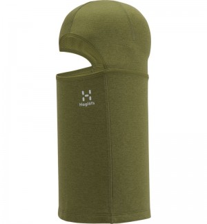 Women's Haglöfs Ripper Balaclava Facemask Olive Green Canada | YB94-932