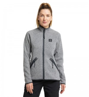 Women's Haglöfs Risberg Jacket Fleece Jackets Concrete Canada | VT07-100