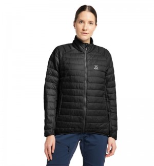 Women's Haglöfs Spire Mimic Jacket Insulated Jackets Black Canada | WS38-953