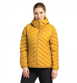 Women's Haglöfs Särna Mimic Hood Insulated Jackets Autumn Leaves Canada | EK48-719