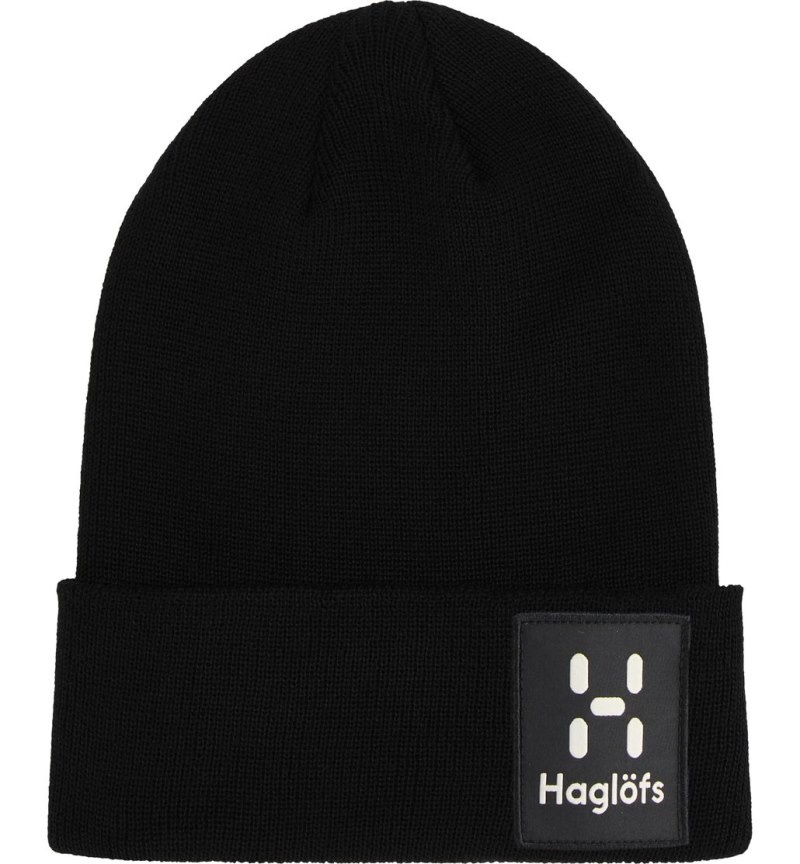 Men's Haglöfs Aze Beanie Beanies Black Canada | MC58-807