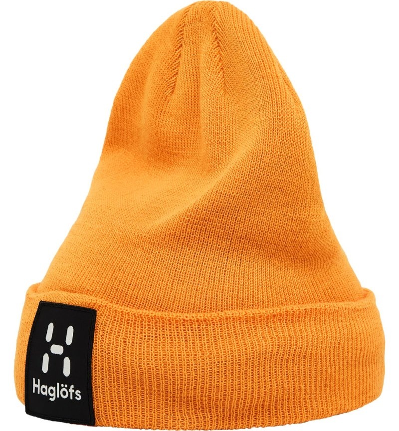 Men\'s Haglöfs Aze Beanie Beanies Yellow Canada | QA84-051