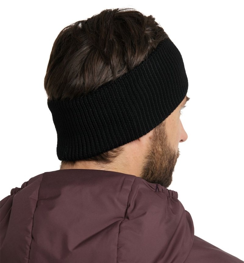 Men's Haglöfs BC Headband Headband Black Canada | HB10-437