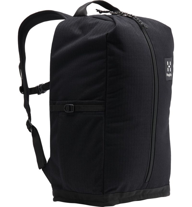 Men's Haglöfs Bergspår 25 Daypacks & Laptop Backpacks Black Canada | LH29-219