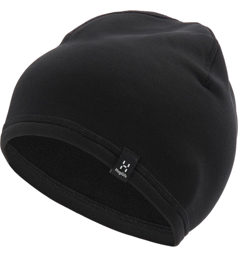 Men\'s Haglöfs Betula Beanie Beanies Black Canada | QV19-574