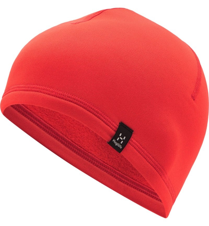 Men\'s Haglöfs Betula Beanie Beanies Red Canada | RV94-043