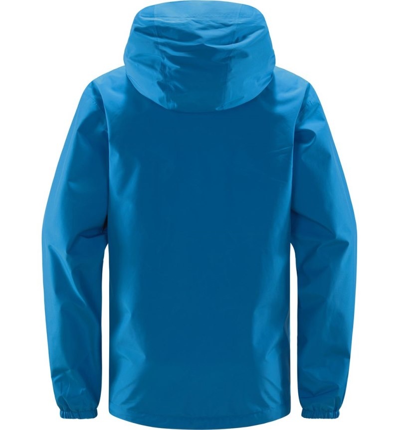 Men's Haglöfs Betula GTX Jacket Windbreaker Blue Canada | RS13-065