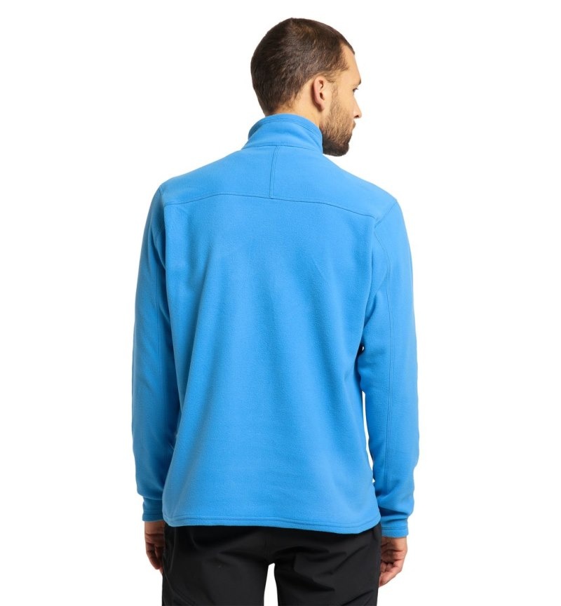 Men's Haglöfs Buteo Mid Jacket Fleece Jackets Blue Canada | KT01-563