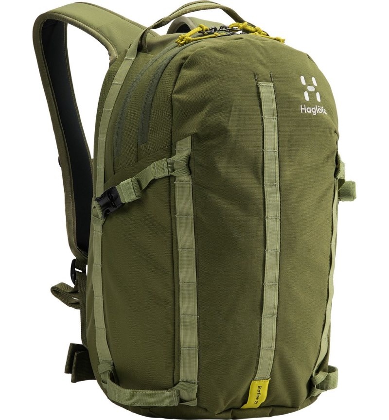 Men's Haglöfs Elation 20 Ski Backpacks & Climbing Backpacks Olive Green / Green Canada | VP05-688