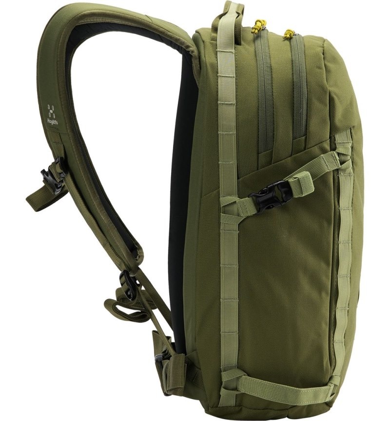 Men's Haglöfs Elation 20 Ski Backpacks & Climbing Backpacks Olive Green / Green Canada | VP05-688