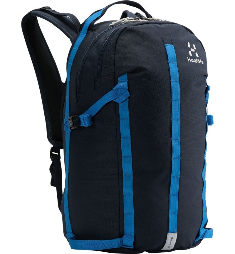 Men's Haglöfs Elation 30 Ski Backpacks & Climbing Backpacks Blue / Blue Canada | FZ97-294