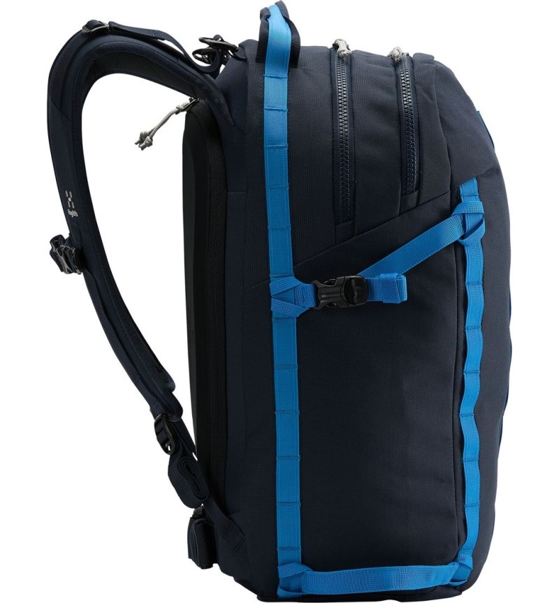 Men's Haglöfs Elation 30 Ski Backpacks & Climbing Backpacks Blue / Blue Canada | FZ97-294