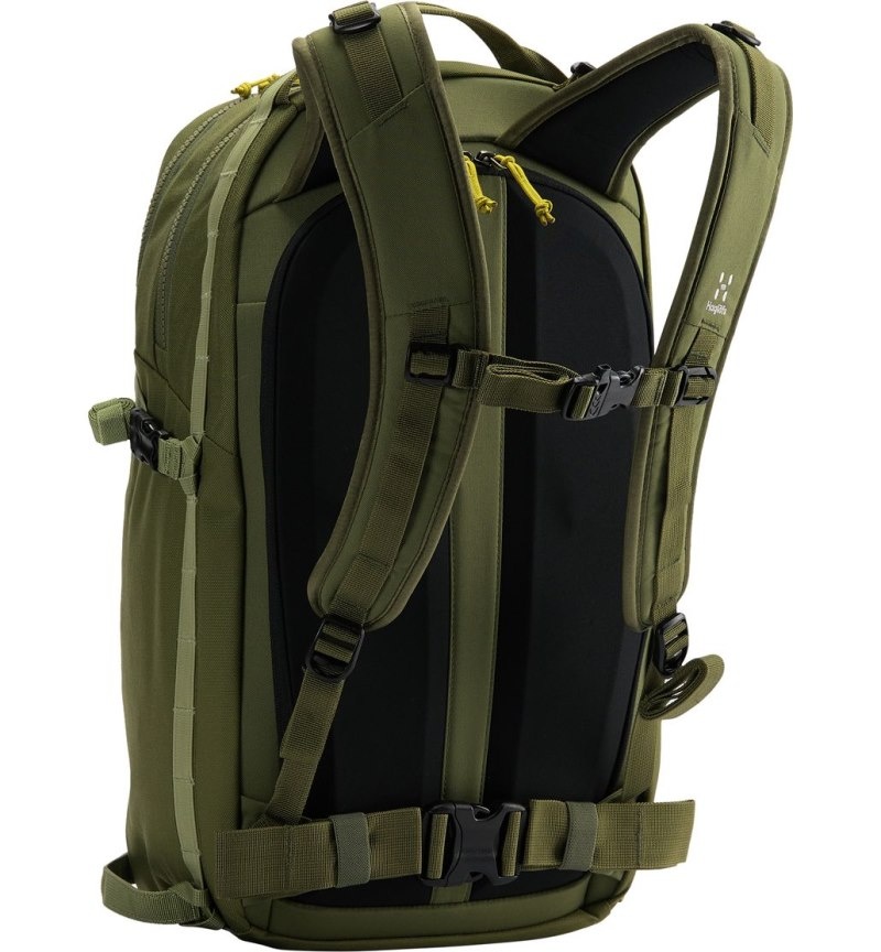 Men's Haglöfs Elation 30 Ski Backpacks & Climbing Backpacks Olive Green / Green Canada | US00-622