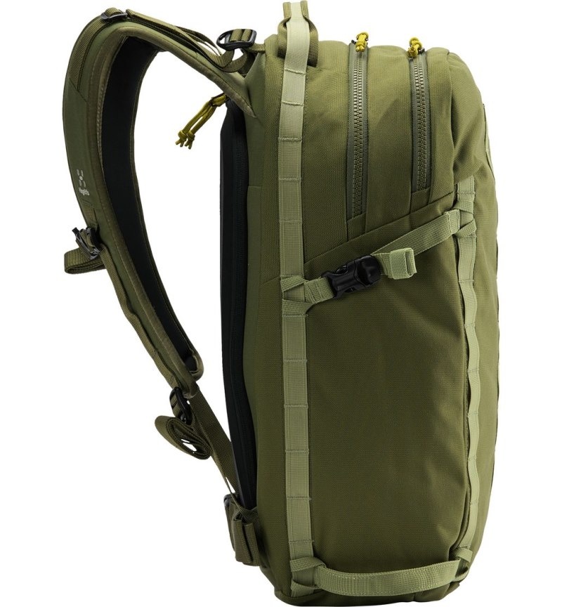 Men's Haglöfs Elation 30 Ski Backpacks & Climbing Backpacks Olive Green / Green Canada | US00-622