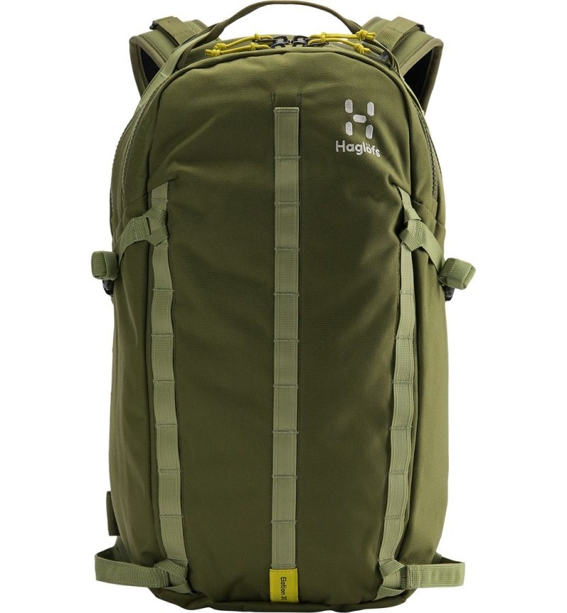 Men's Haglöfs Elation 30 Ski Backpacks & Climbing Backpacks Olive Green / Green Canada | US00-622