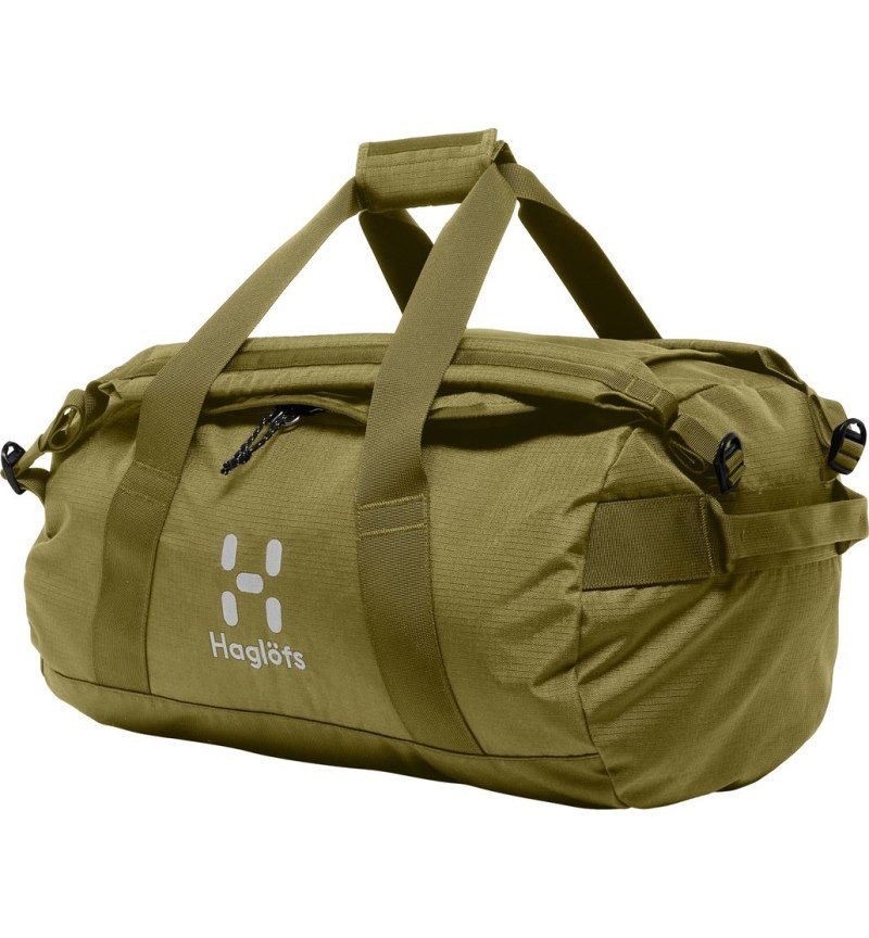 Men\'s Haglöfs Fjatla 40 Backpacks Olive Green Canada | CS38-657